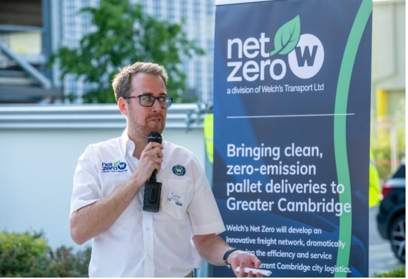 Chris Welch, Commercial and Operations Director of Welch’s Transport Ltd