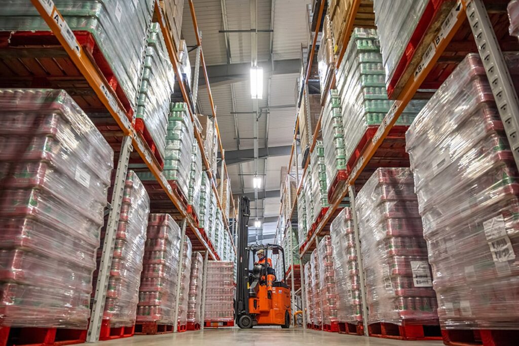 Welch's Warehousing Racked Storage 2